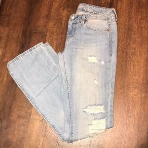 NWOT American Eagle Distressed Denim Jeans